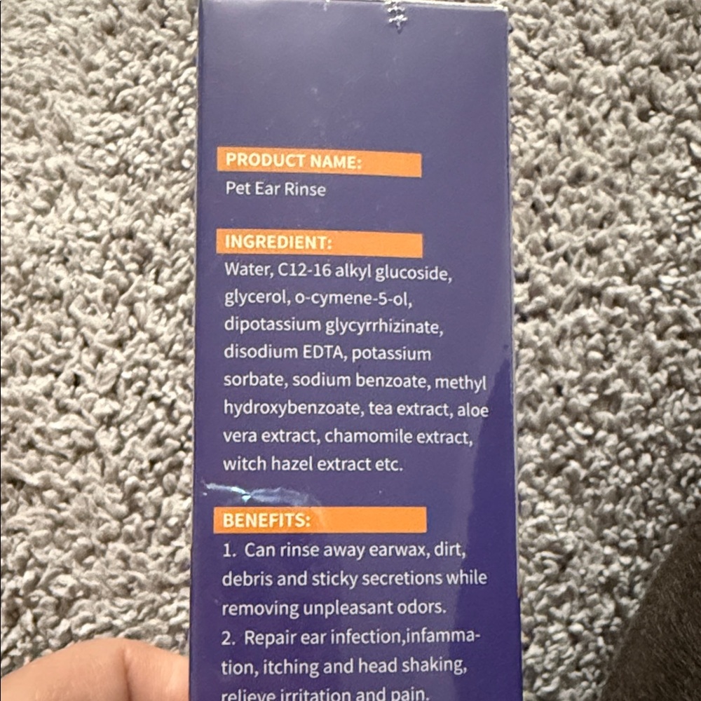 fosmes Pet Ear Rinse - Picture 3 of 7